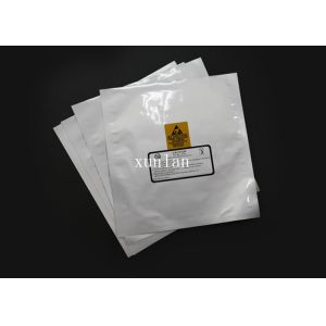 China Electronic Cubic Aluminium Foil Laminated Pouches Any Size With Zipper on sale