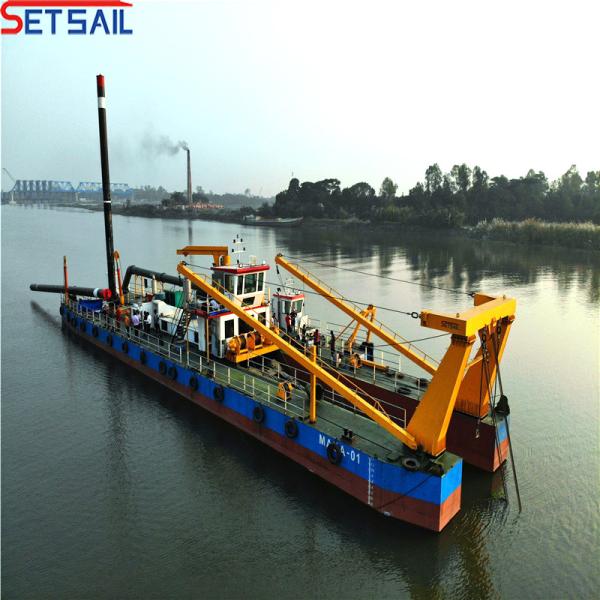 700 M3 Capacity Diesel Engine Sand Dredger with Hydraulic Cutter Head Refund Accepted