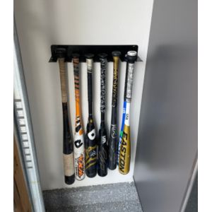 Metal Gym Wall Organizer Heavy Duty Gym Storage Rack for Exercise Bands Lifting