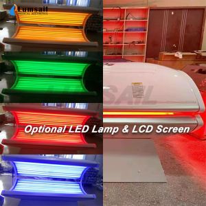 Float Collagen Light Solarium Tanning Bed Curved Tunnel 110V