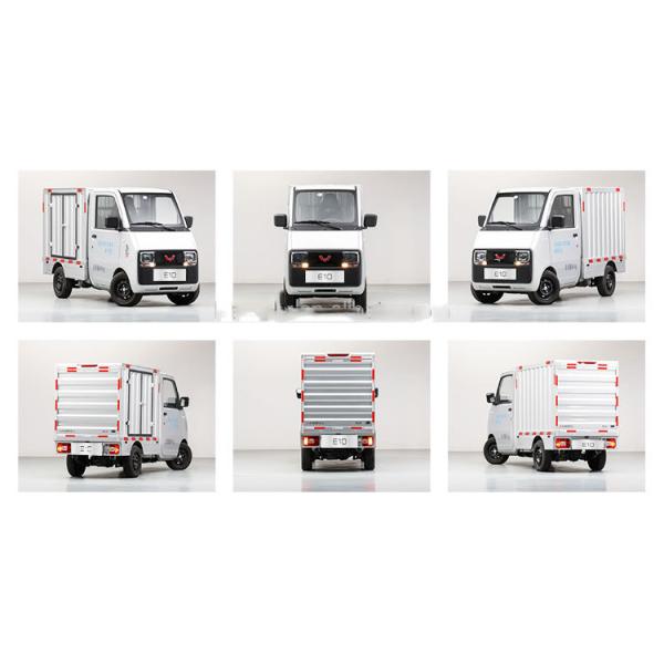 Green and Pink Wuling E10 EV Express Special Electric Car for Delivery of Energy Cars