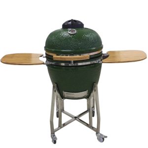 China BBQ Smoker Oven EN1860 525mm 22 Inch Kamado Grill on sale