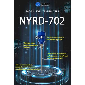 1.8GHz NYRD-702 Factory Direct Sale High Accuracy Guided Wave Radar Level Meter Transmitter with 4-20mA Output