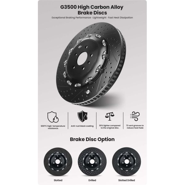 TEI P40EV Brake Caplier 4 Piston BBK Big Brake Kit for for Honda Civic EK3 EK4 EK9 ES1 EM2 EP3 FB2 FB4 FC1 FK7 FK8 FL1