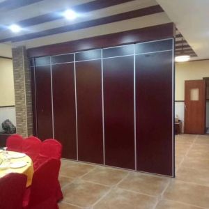 Active Folding Screen Sliding Movable Partition Walls For Hotel Office Meeting