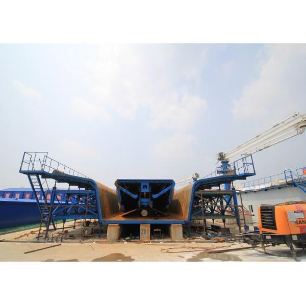 Railway Segmental Precast Segmental Box Girder Mould Surface Painted Easy