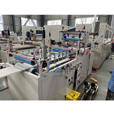 18.5 Kw Dual Screw WPC / PVC Wall Ceiling Panel Extruder Machine With ABB Inverter And PLC