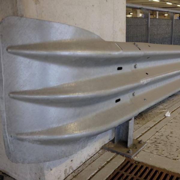 PLC Control Highway Guardrail Machine , W Beam Roll Forming Machine