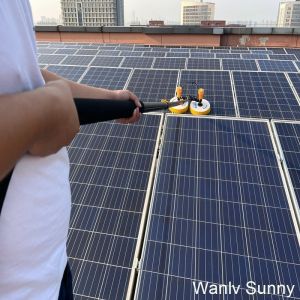 Physical Cleaning Principle Rotary Brush Cleaner for Solar Panel Washing