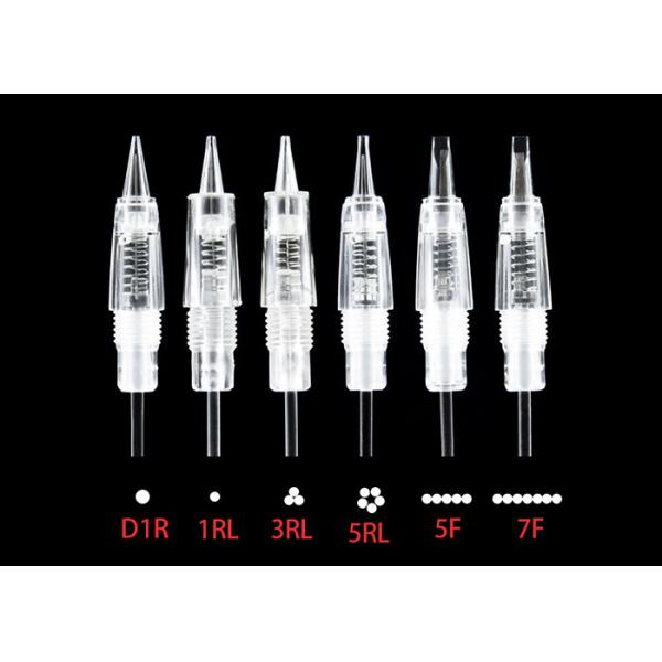 Buy Screw 1R 3R 5R 5F 7F Cartridge Permanent Makeup Needles at wholesale prices