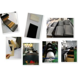 high quality waterproof bellows protect cover for glass cutting waterjet glass