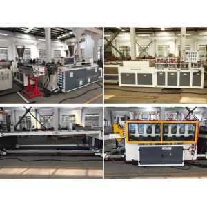 Furniture WPC PVC Foam Board Machine With Twin Screw Extruder