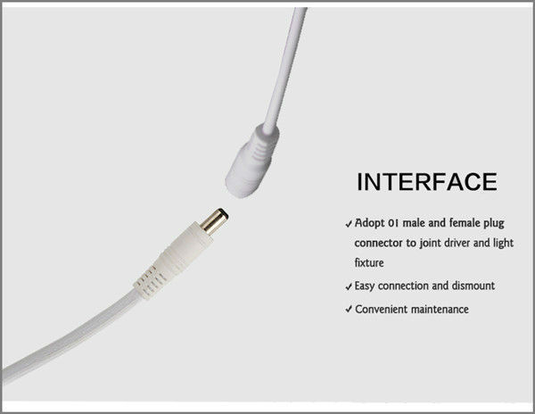 9W Round LED panel light warm white 2800-3500K