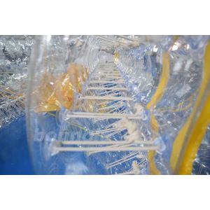 0.8mm/1.0mm PVC Material Transparent Inflatable Water Roller