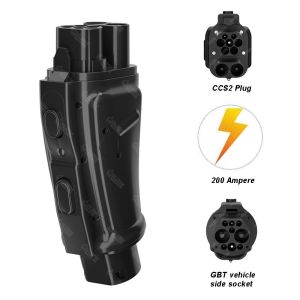 Id6 Ccs2 to Gbt Adapter Evse Charging Connector Ev Dc Charger Ccs2 to Gbt