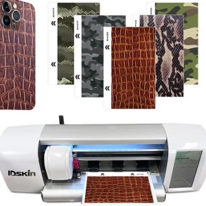 3D Embossed Back Cover Vinyl Decal Printer And Cutter Sticker Machine