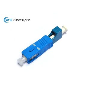 SC Male To LC Female Fiber Optic Adapters Plastic Material Simplex / Duplex