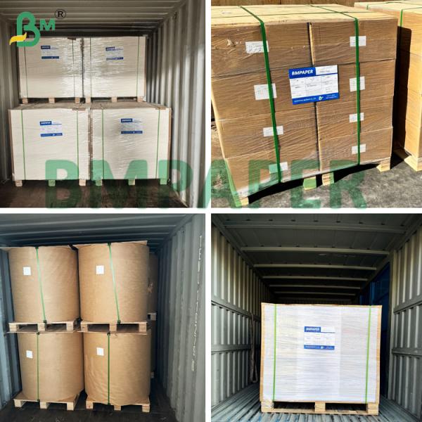 200g 250g Moistureproof  White Top Coated Kraft Coard For Frozen Product Packaging