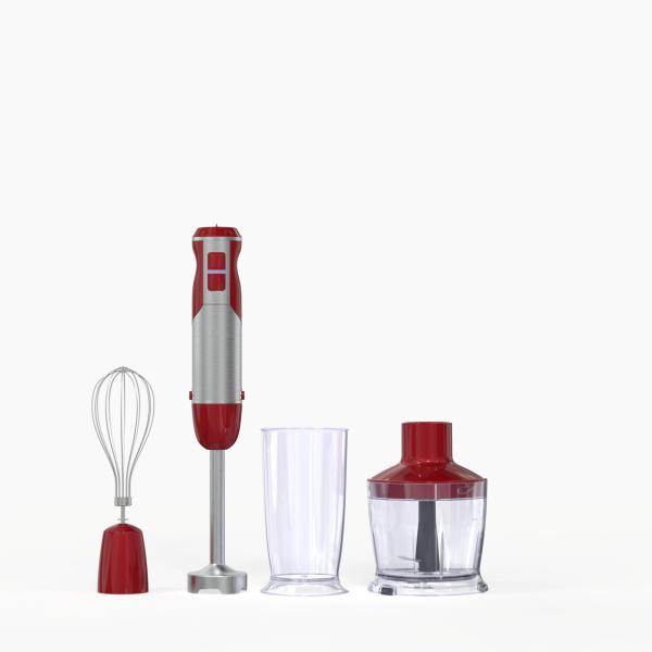 Household Stainless Steel Stick Blender 600 Watt Immersion Blender