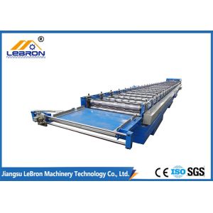 Automatic Control Corrugated Sheet Roll Forming Machine Hydraulic Cut Main Power