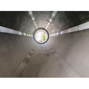 Large Capacity Compound Fertilizer Powder Granulation Machine Rotary Drum