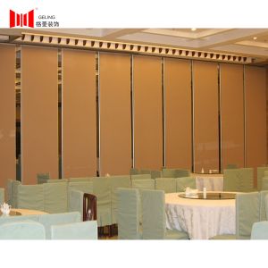 Fireproof Hotel Acoustic Foldable Partition Wall 2000mm 3800mm High
