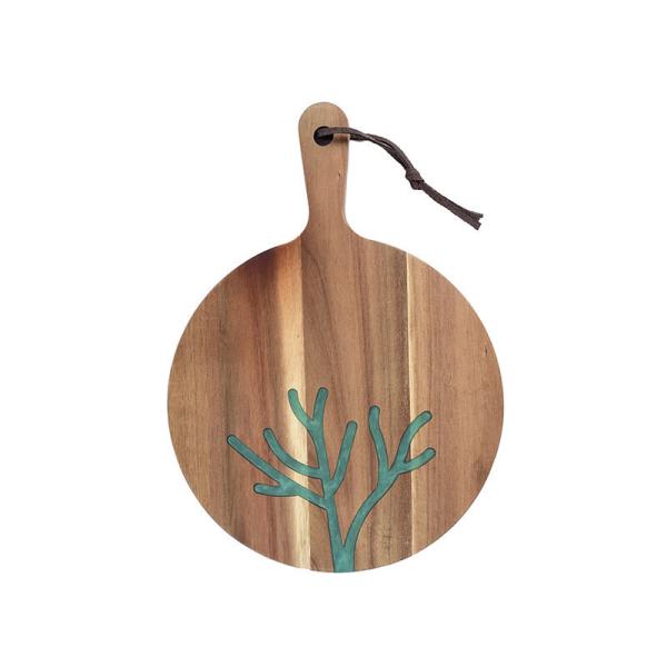 Buy Tabletop BSCI Wooden Chopping Board With Handle Kitchen Tools at wholesale prices