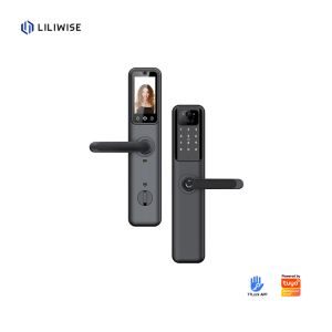 Quality Smart Door Lock with 3D Face Recognition WiFi Bluetooth Fingerprint for sale