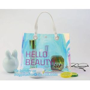 Custom Brand 100% ECO-Friendly Plastic/PP/PVC Handle bag for toy package, handle