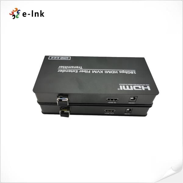 Buy 4K HDMI 2.0 KVM USB over Fiber Optic Extender at wholesale prices