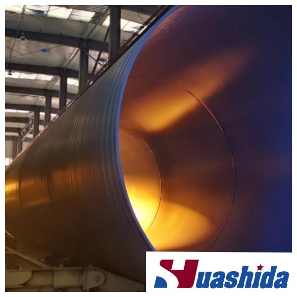 Steel Pipe External 3lpe Internal FBE Anti-Corrosion Coating Machine for Oil & Gas Steel Pipes