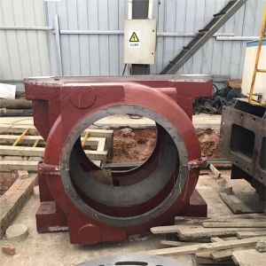 Sand Casting Process Large Cast Steel Pillow Block Bearing Parts