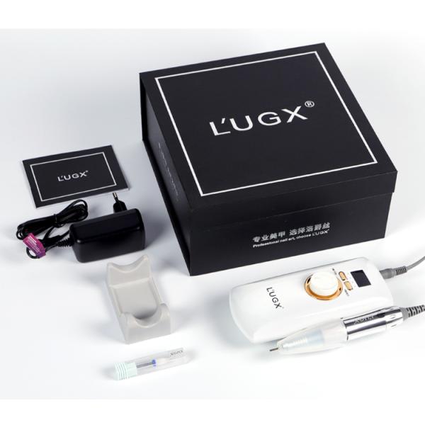 L'UGX 30000 rpm portable cordless crazy electric nail drill