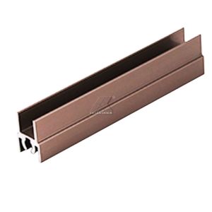 Sliding Door Wardrobe Aluminium Profile 6063 T5 Anodized Blown