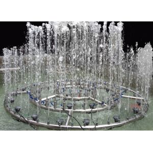 Water Flow 18m3/H Dancing Fountain Nozzles Graphic Design