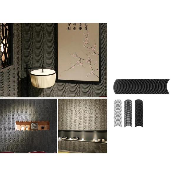 Buy Polyurethane Cultured Stone Brick Panel 1200x180x35mm Gray at wholesale prices