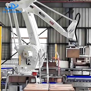 120KG Load Individual Box Palletizer Machine , Steel Frame Automatic Case