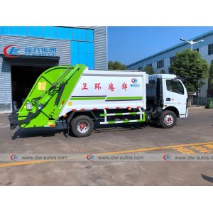 Dongfeng 4x2 8cbm Garbage Compactor Truck Trash Collection Truck
