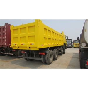 Long Cabin Sinotruk 371hp 8x4 12 Wheeler Howo Tipper Truck