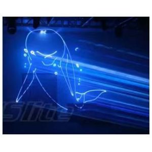 AC100V-250V 50/60Hz Movable 2W Full-Color Animation Waterproof Laser Light for
