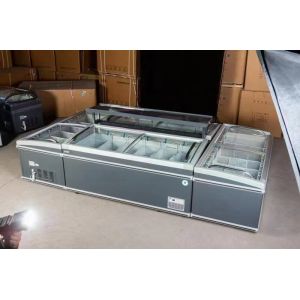 Arsenbo Island Display Freezer Chest Style Digital Control R290 400L