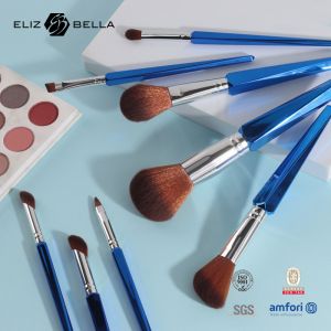 8pcs Professional Makeup Brush With Plastic Handle OEM ODM Customized