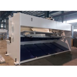 Small NC Hydraulic Shearing Machine 3200mm High Speed Running Smoothly