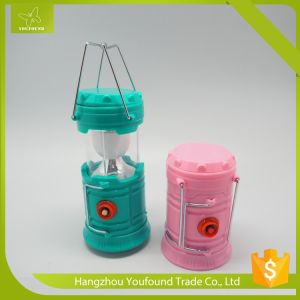 WS-5702D Dry Battery Telescipic LED Camping Light WIth Led Handle Crank