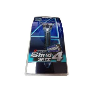 Safety Electric Male Shaving Razor 1 Handle With 2 Cartridges Pace 4 Razor