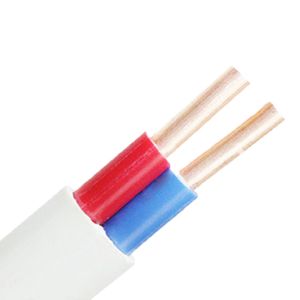 ISO Certified 2*4mm Copper Core PVC Insulated Flat Cord Electrical Cable Wire