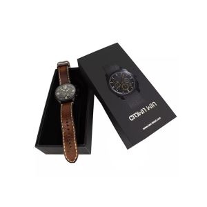 Luxury Lid / Base Rigid Gift Boxes Cardboard Watch Box Unique Design Packaging