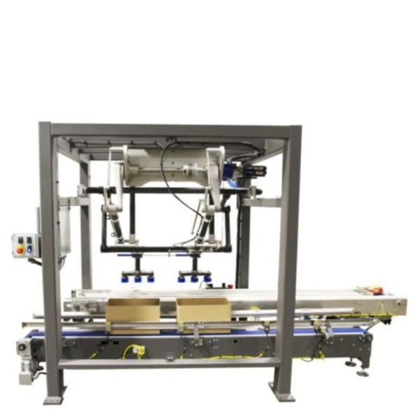 Buy Shockproof 75mm Tape Robot Arm Carton Case Packer Equipment at wholesale prices