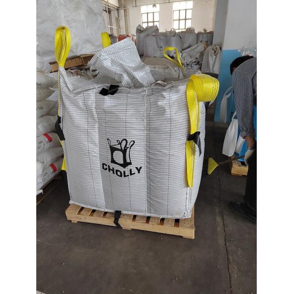 Buy White Conductive Container Bag with 4400lbs Capacity and U Panel at wholesale prices