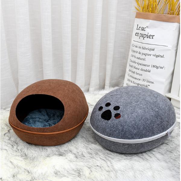 Buy Handmade 100% Merino Fleece Cat Bed For Kittens at wholesale prices